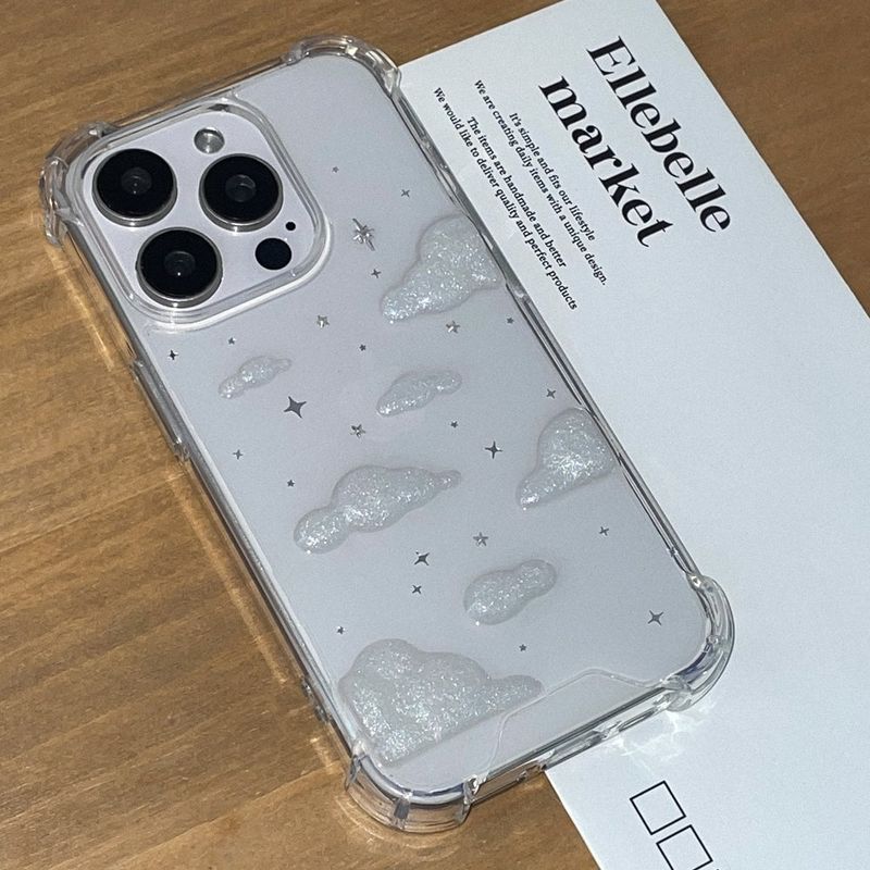 [made]bright cloud ver resin phone case 