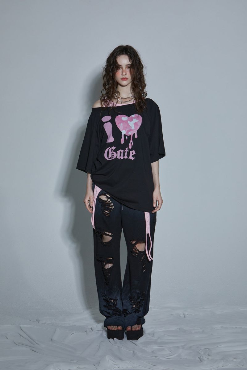 LOVE CAMO T-SHIRT