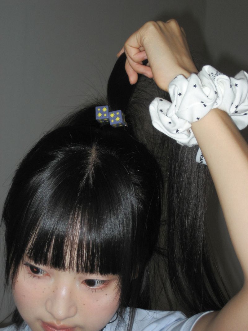 Cubie hair tie (Blue)
