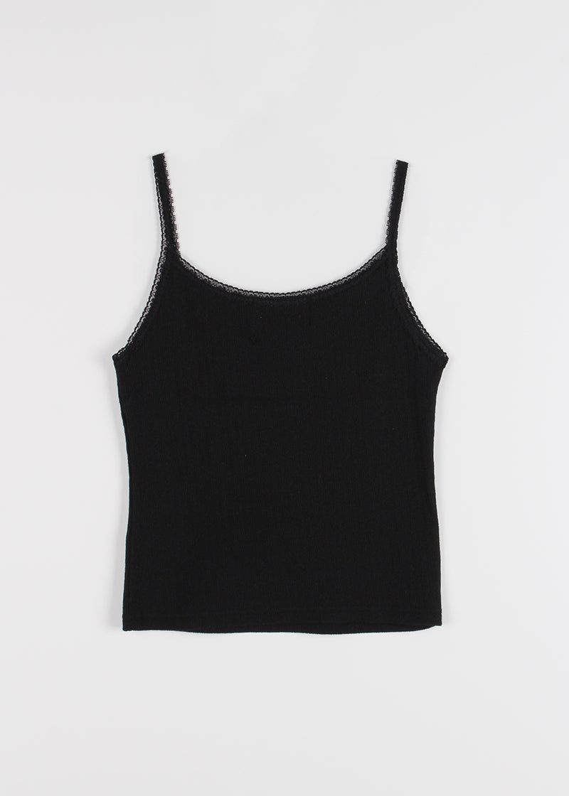 POINTEL LACE SLEEVELESS