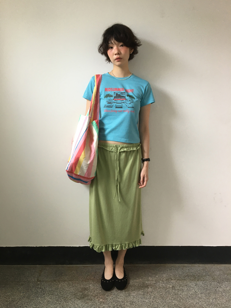 DUGGY（ダギー）の「シネマクロップTシャツ(3color)（トップス）」