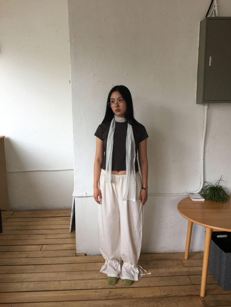 This dot scarf (3color)