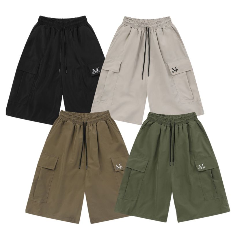 LAUREL POLY BERMUDA HALF PANTS (4color)
