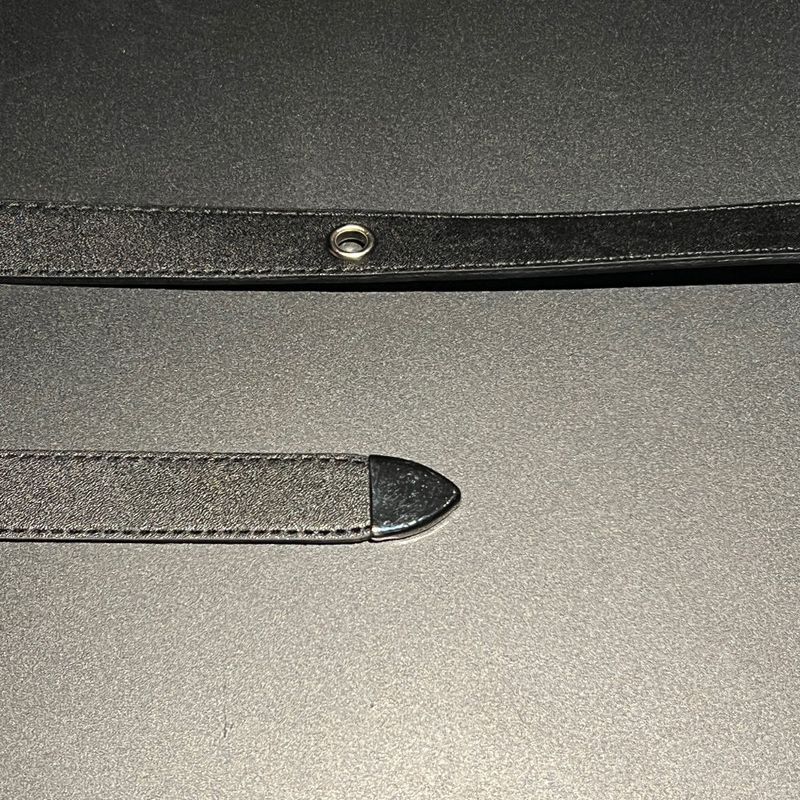 Mini pocket metal buckle belt (Black)