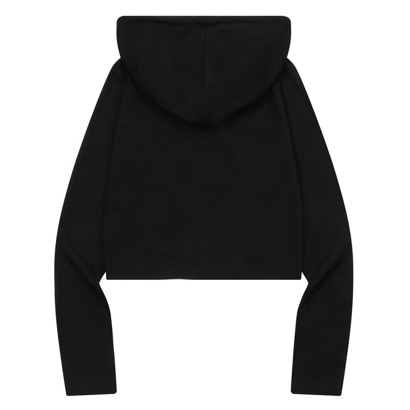 VIV TWO-WAY CROP KNIT ZIP-UP (2Color)