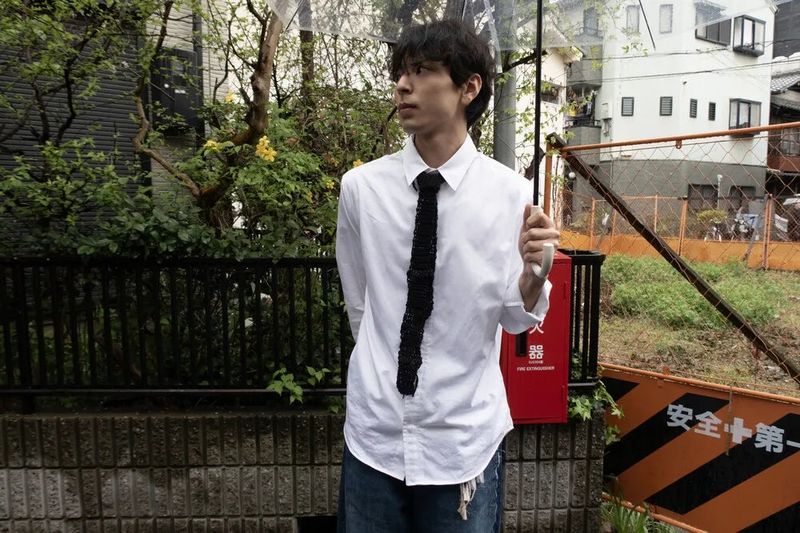 【MADE】 Cloudy Tie - Black