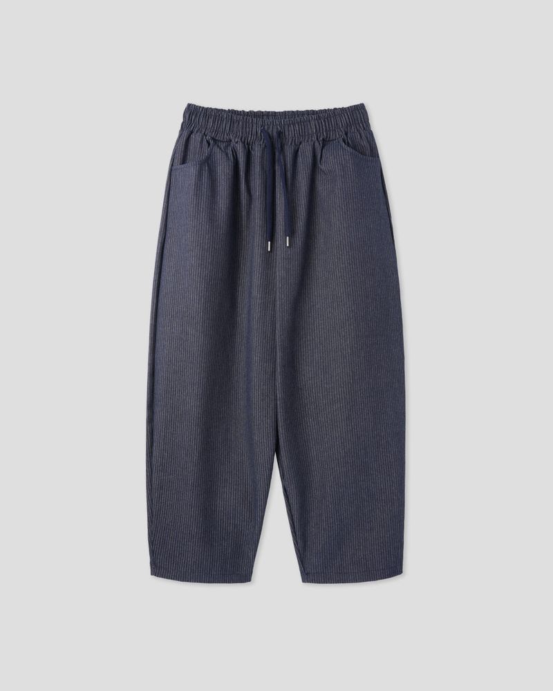 Waze Stripe Curved Denim