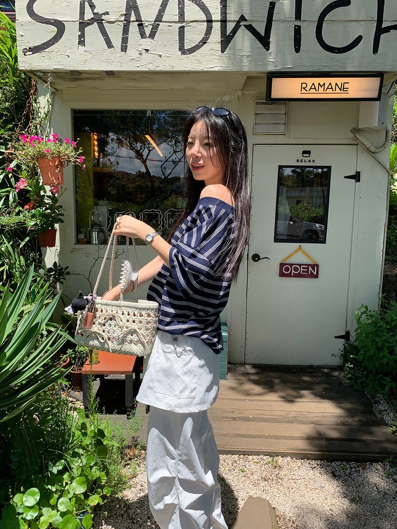 [MADE] Kaen Nylon Layered Skirt Banding Pants