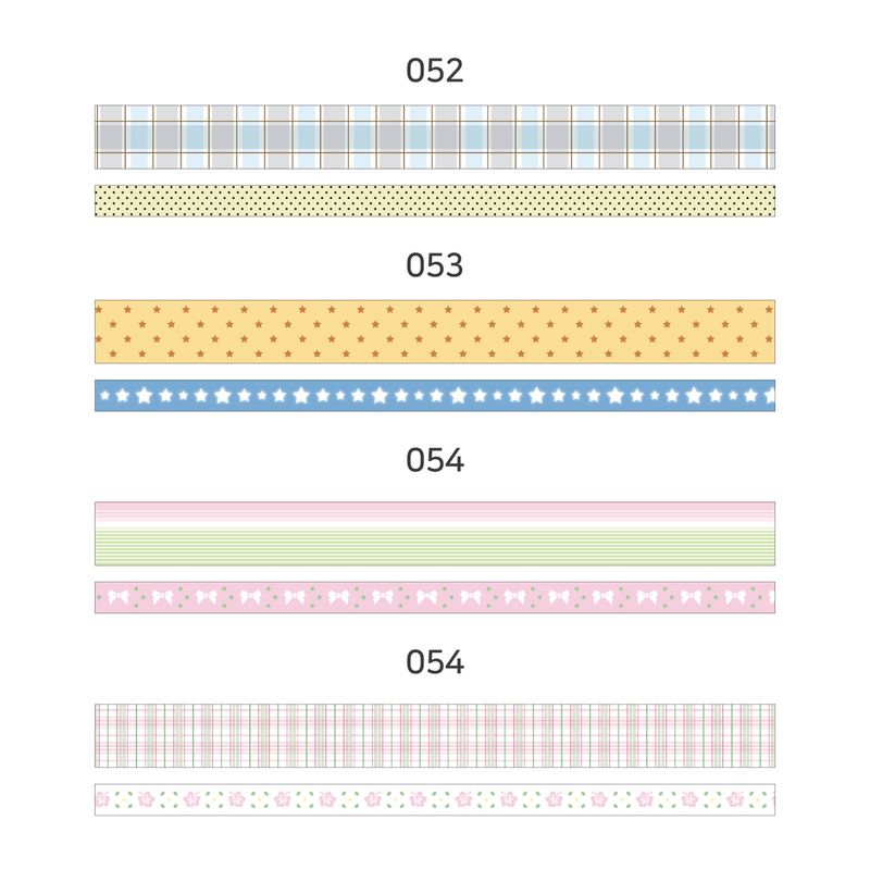oab masking tape 052-055 set