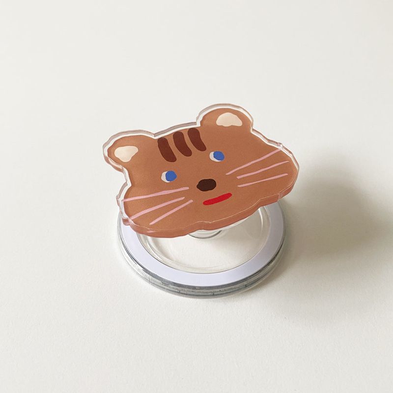 Love or not（ラブオアノット）の「チャビーチークススクーイルマグセーフトック（スマホグッズ/小物）」