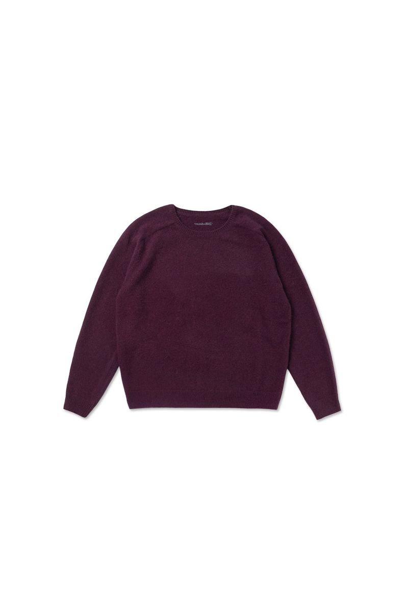 Cuddle raccoon knit_purple