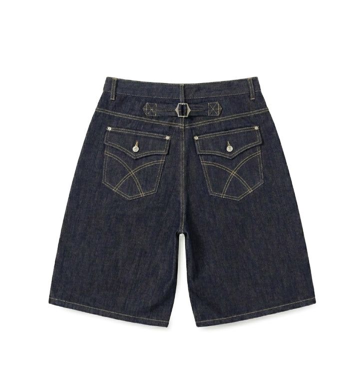 Desert Backbuckle Bermuda Pants