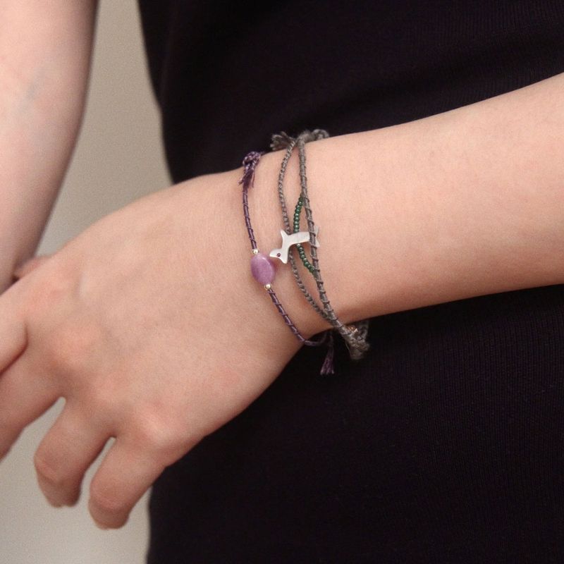 [CCNMADE] Eggring Gemstone Bracelet
