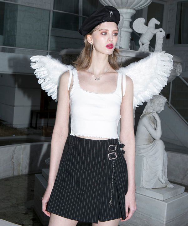 moon and cross beret