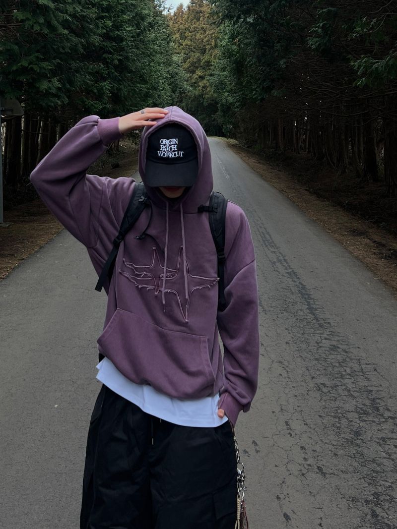 ESOO（イス）の「Double Star Pigment-Dyed Hoodie (2 Colors)（Tops）」
