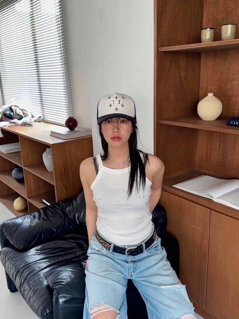 LOGO MESH CAP
