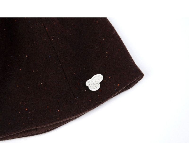 DELMA BERET (BURGUNDY BROWN)