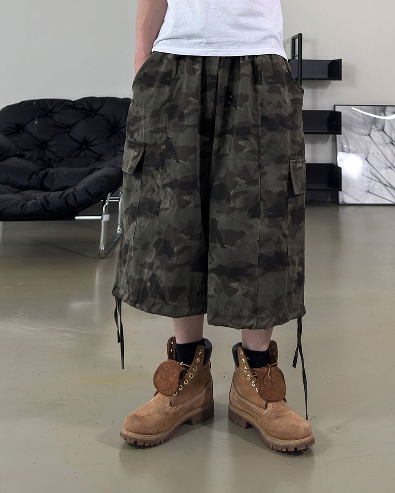 Jeb Military Camo Bermuda Pants