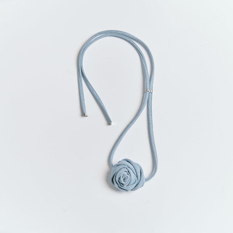 Denim Flower Chorker