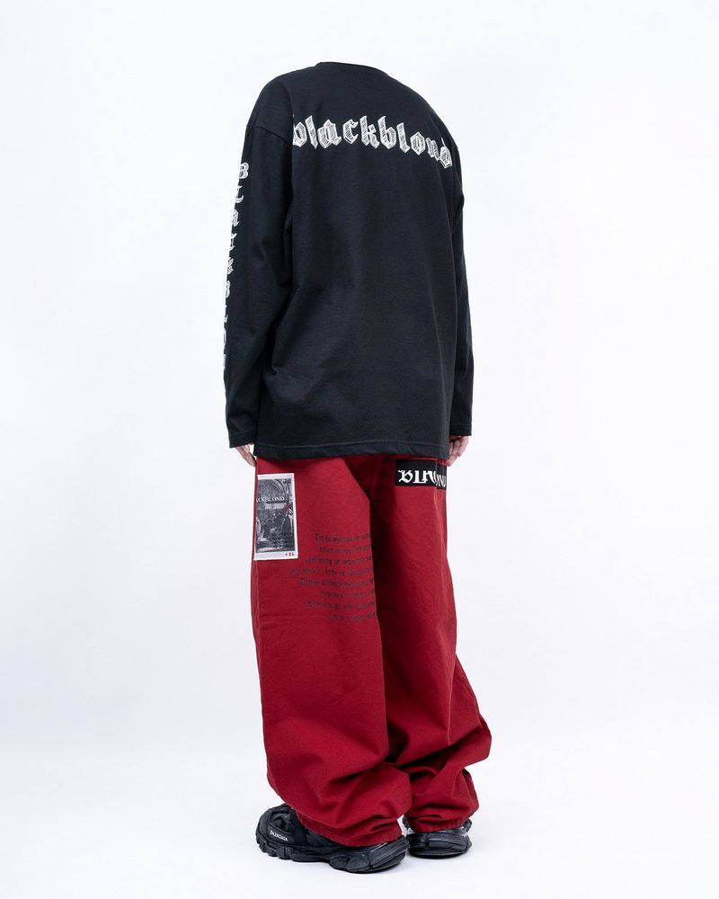 BBD Sketch Logo Long T-Shirt (Black)