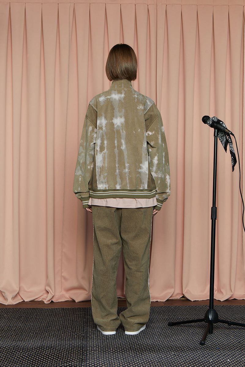 VELOUR CORDUROY BLOUSON / KHAKI