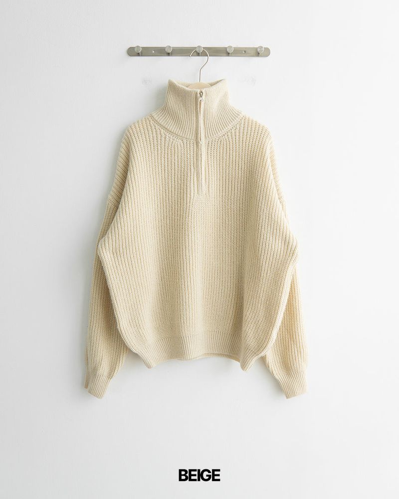 Como Half Zip-up Knit