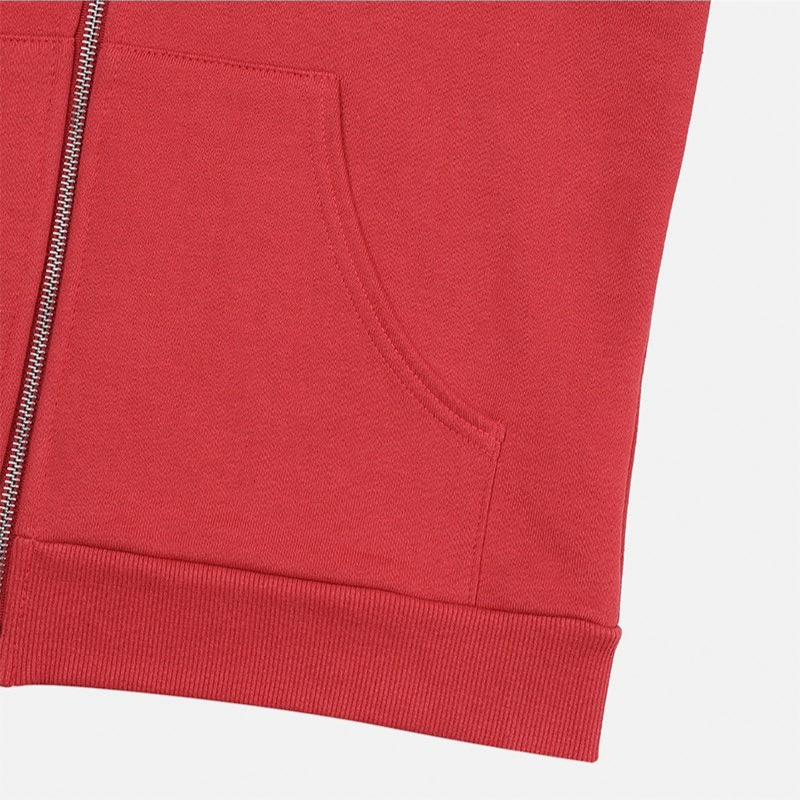 [CROP ITEM] クロップマッスルフィットフードジップアップ(3color)