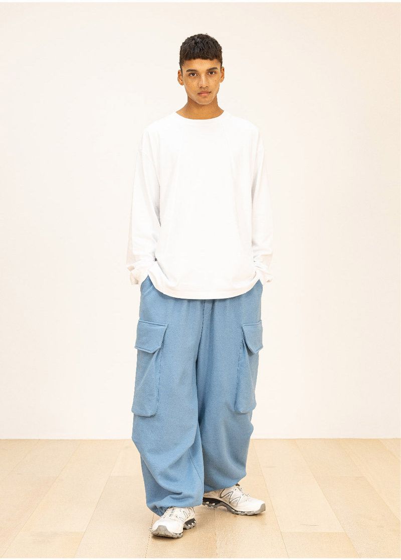 DIVISION WIDE CARGO STRING PANTS