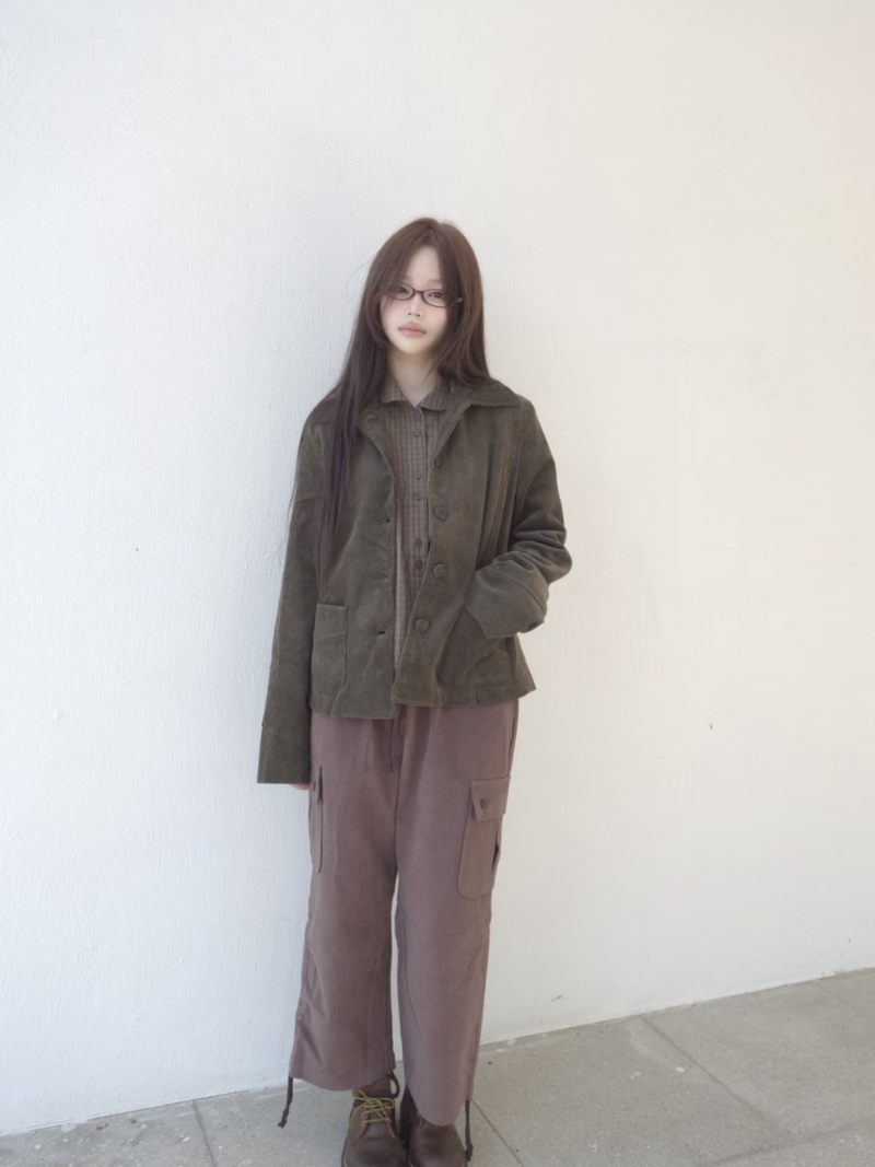 autumn coduroy jacket