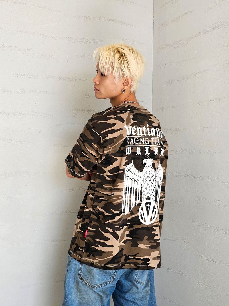 VENTIQUE Eagles team camo T-shirt 2color
