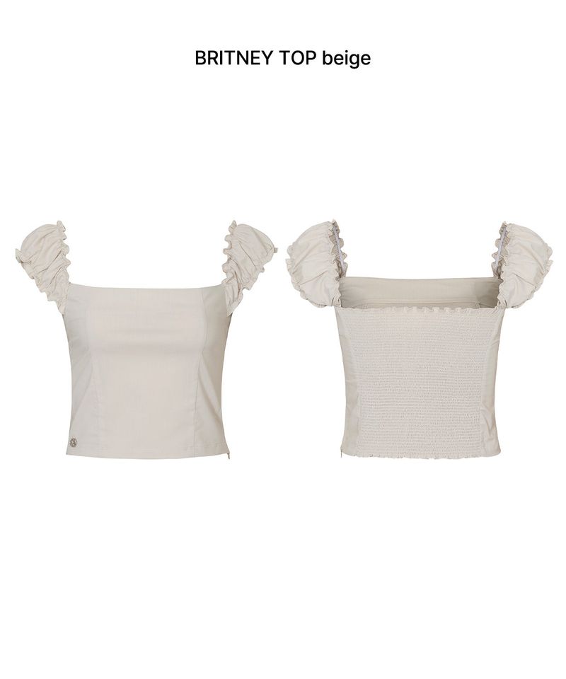 BRITNEY TOP beige