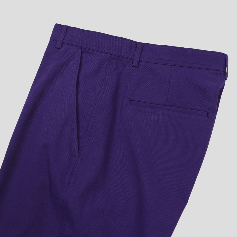 cotton wide chino pants
