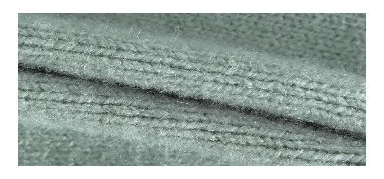 Mint Brown Layered Cardigan Knitwear