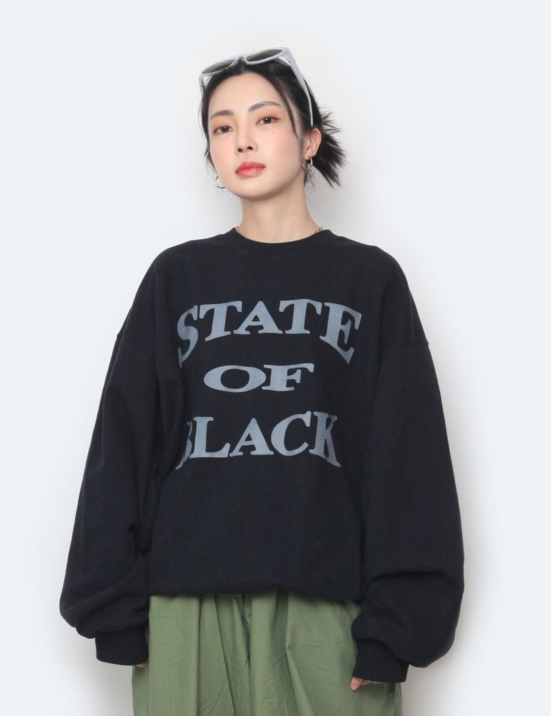 nutellike(ヌテールライク)の「State sweatshirt(Tops)」