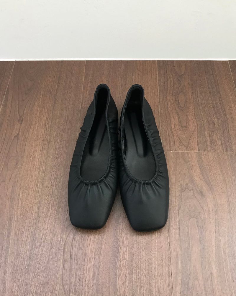 Square Mood Flat Shoes (3 Colors)