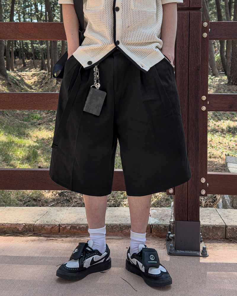 JIIGEUM(ジグム)の「(belt presentation) Cotton Bermuda Pants(Pants)」