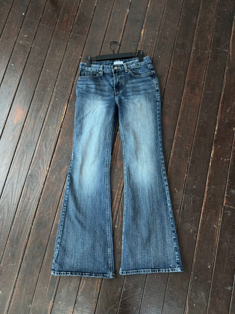 Scratch low denim
