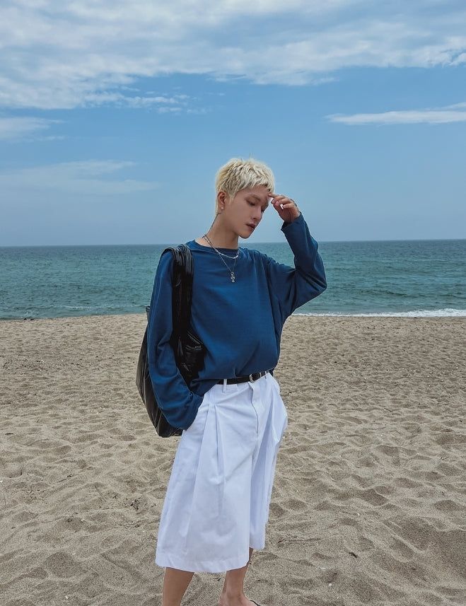 [MADE] 1+1 Summer Everyday Linen Over Tshirt