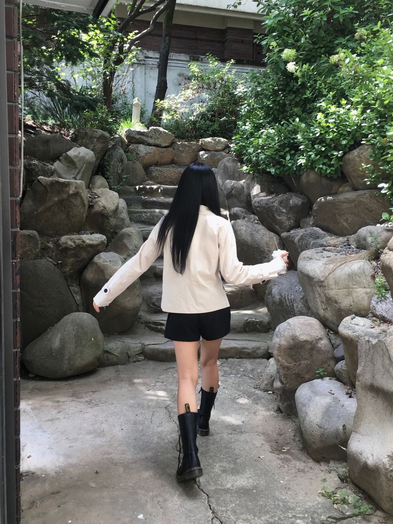 Ner Double Short Trench Jacket (2c)