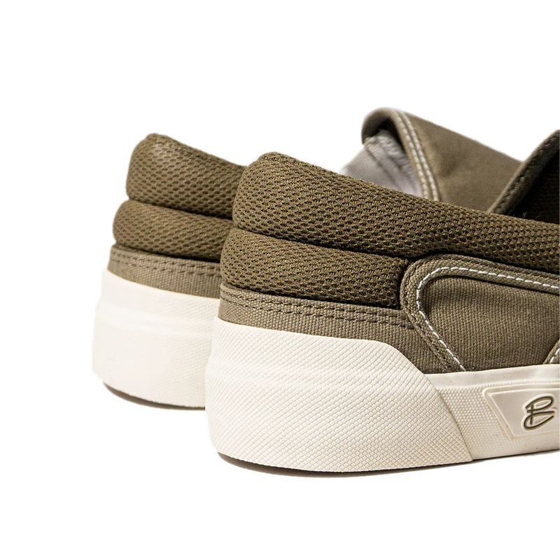 Patrobas Cloud Slip On Olive Sneakers