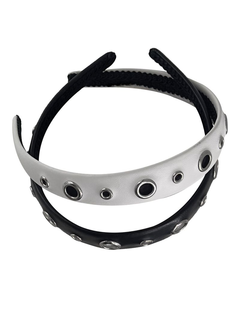 eyelet headband (2color)