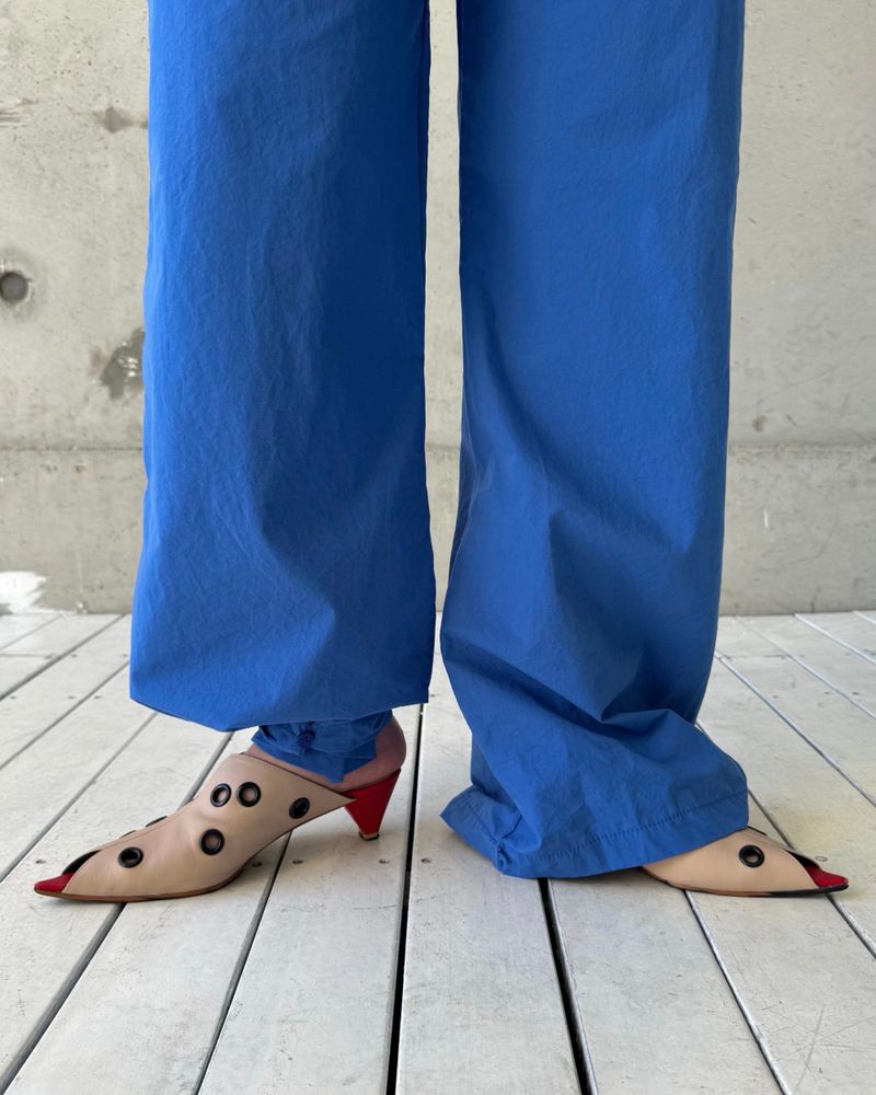 Color Button Pants