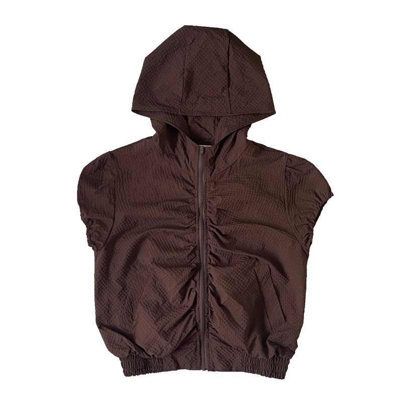 Puff shirring jumper