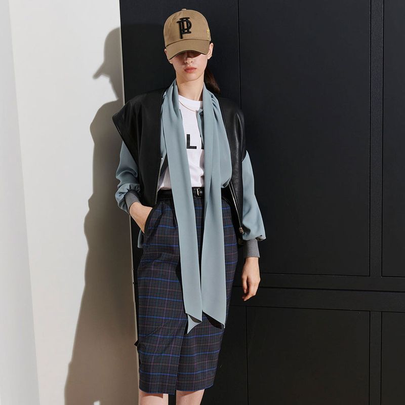  SARA ZIPUP VEST, BLACK