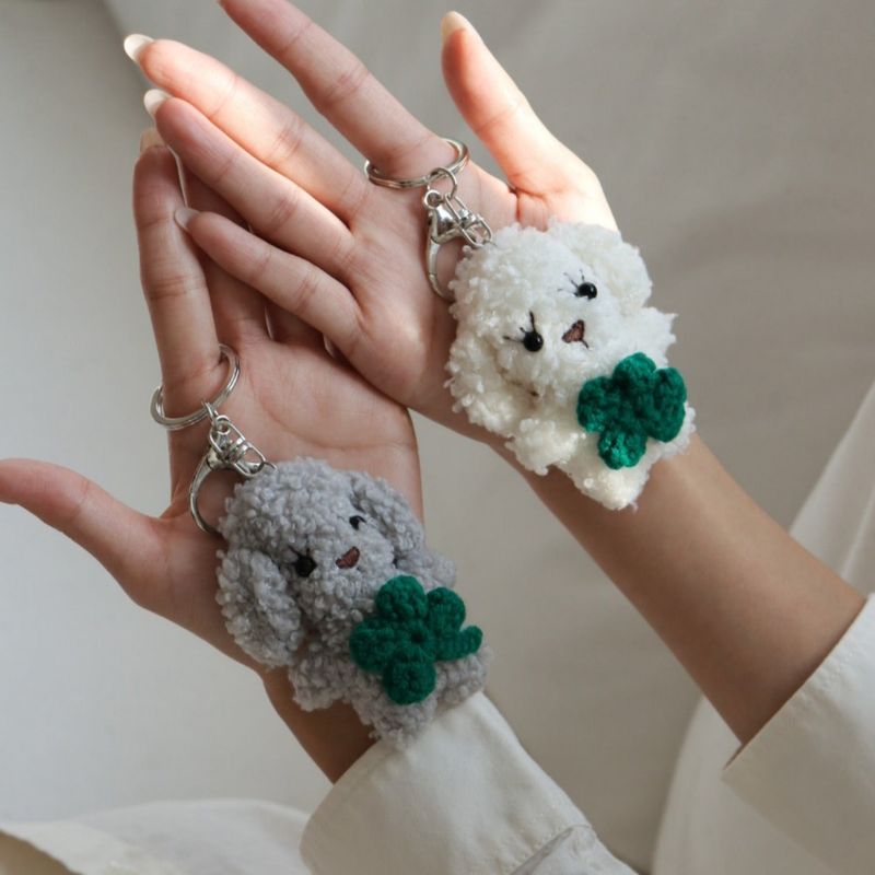 lucky clover keyring