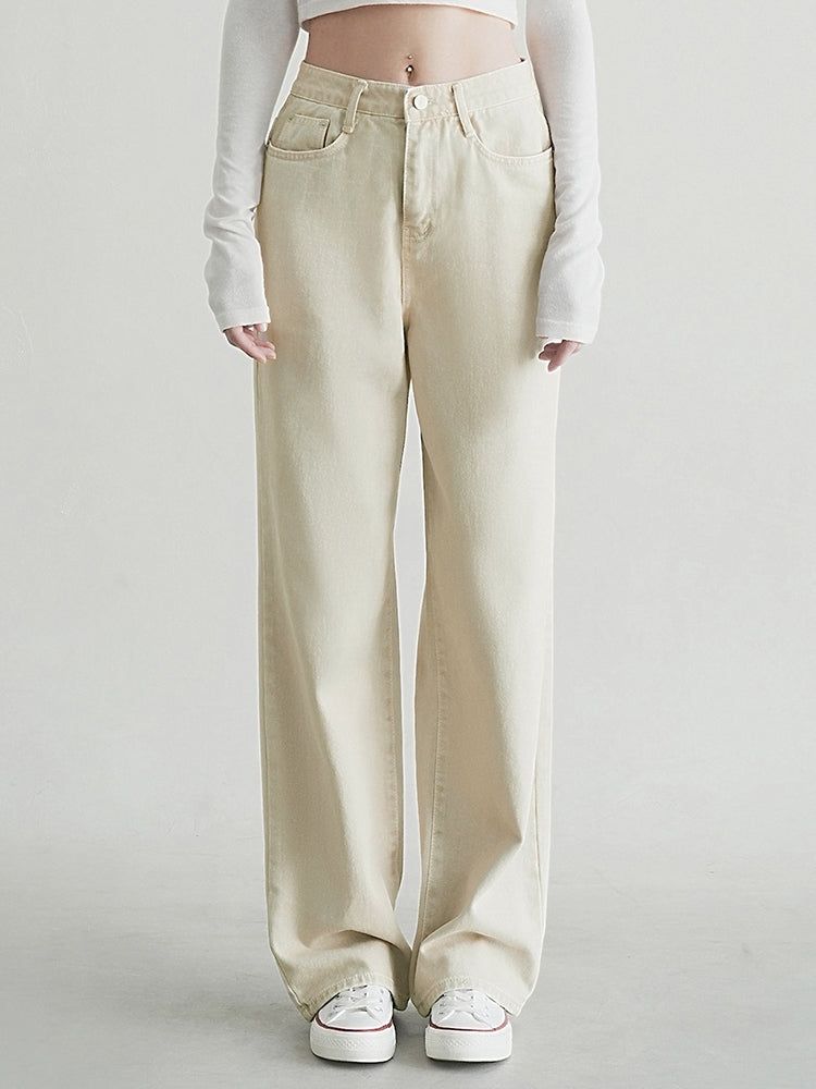 WAAR（ワル）の「W104 DYEING WIDE PANTS_BEIGE（Pants）」