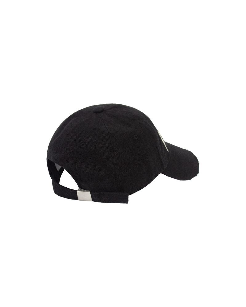 RIR DESTROYED WASHED CAP (BLACK)