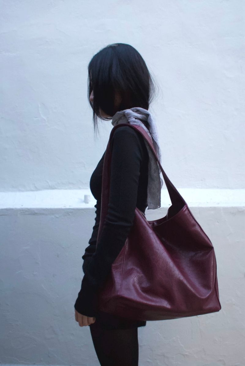 ショルダーバッグ(burgundy)