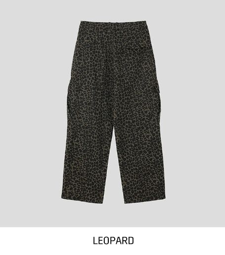 Pattern Rivet Pin Tuck Balloon Cargo Pants