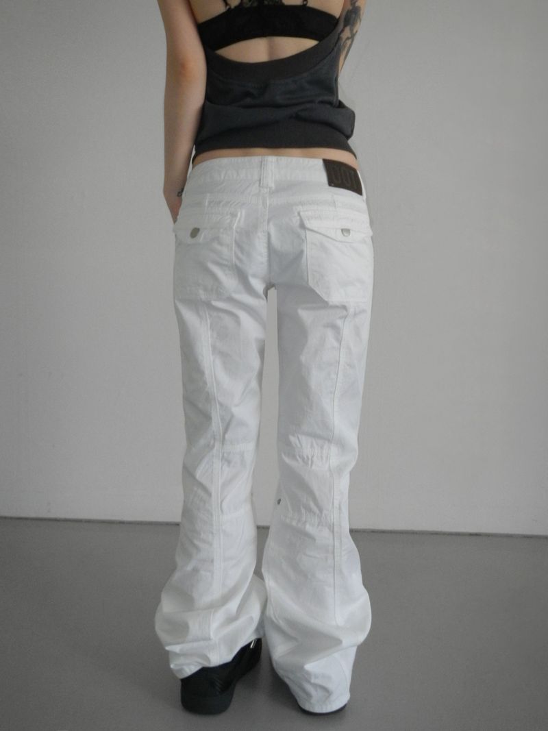 crispy 81 straight pants(2 color)
